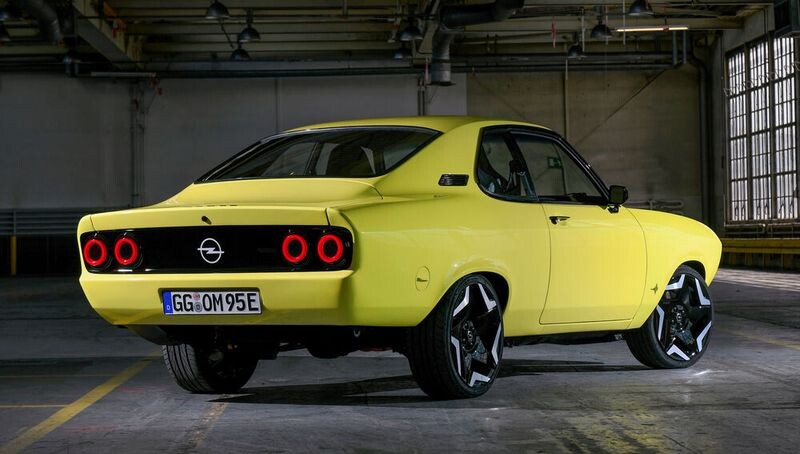 Opel Manta GSe ElektroMOD (Фото: www.automobil-industrie.vogel.de Elektrischer Opel Manta: Moderne Wiedergebur)