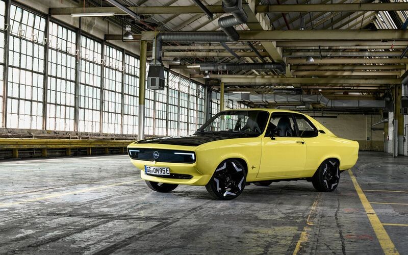 Opel Manta GSe ElektroMOD (Фото: www.automobil-industrie.vogel.de Elektrischer Opel Manta: Moderne Wiedergebur)
