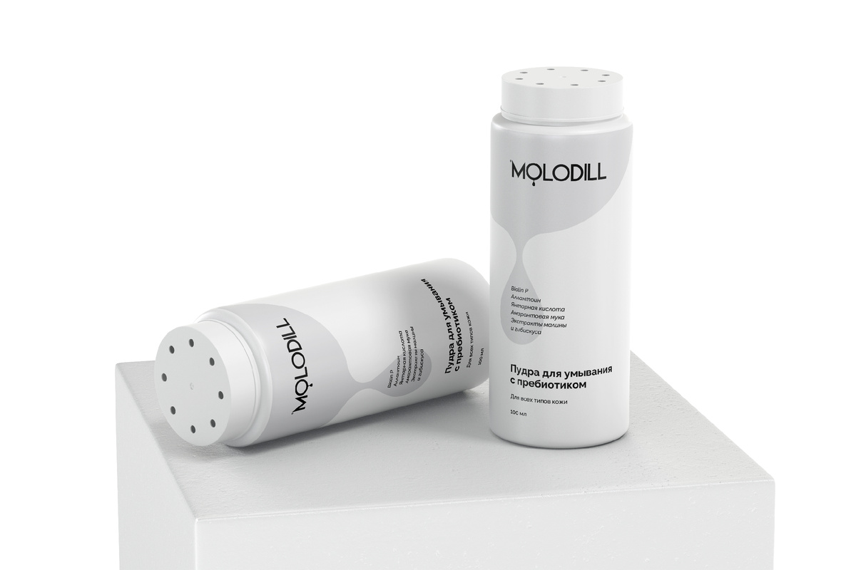 Дизайн упаковки для бренда MOLODILL