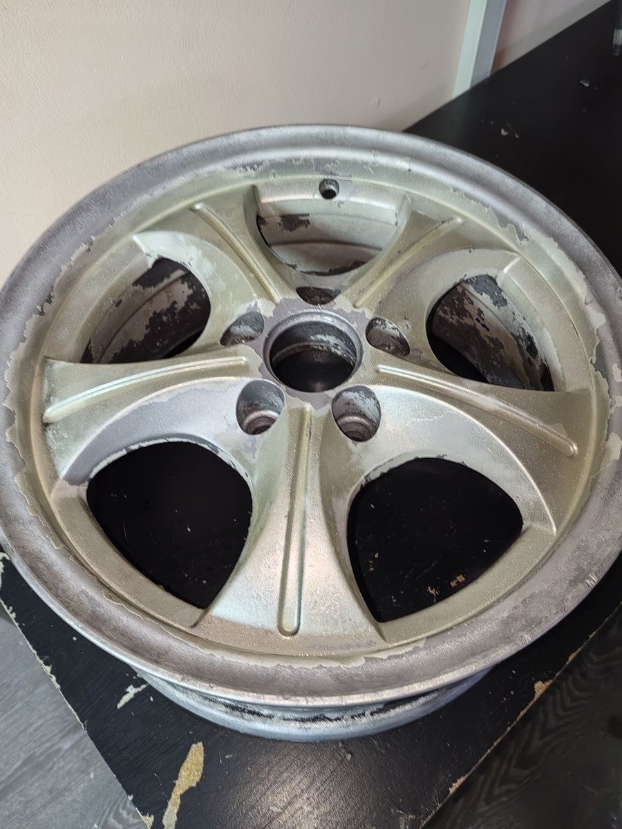 После смывки 