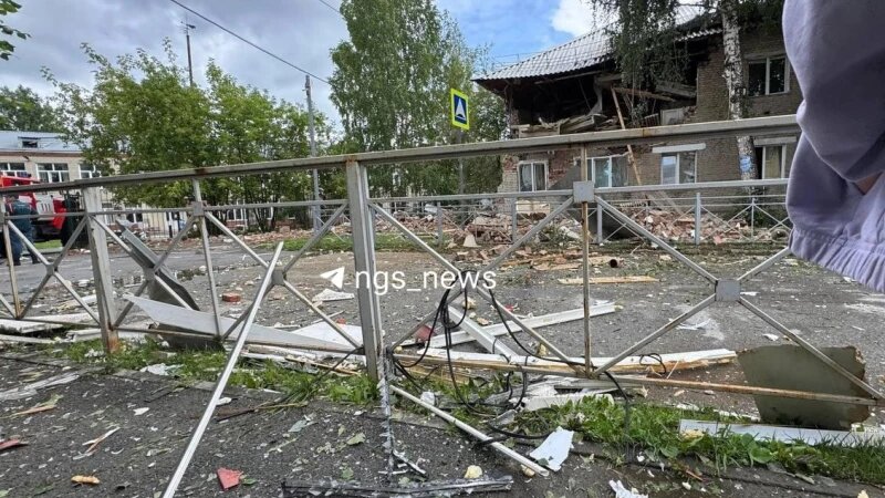     В Сибирском доме прогремел хлопок газовой смеси. Телеграм-канал «НГС — новости Новосибирска»