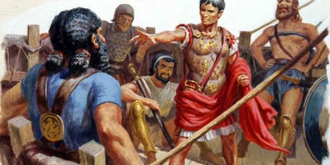 Цезарь в плену у киликийских пиратов