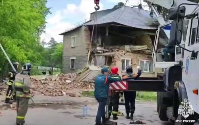 Кадр из видео МЧС.