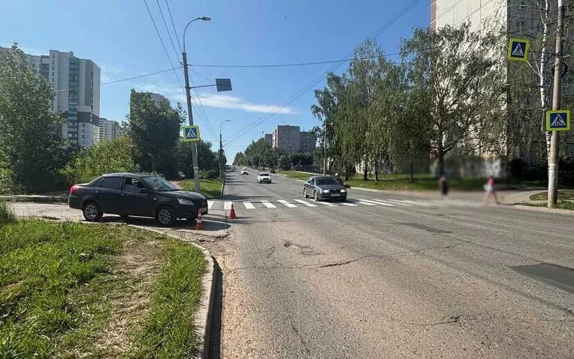    Женщину и 3-летнего ребенка сбили на ул. Сабурова в Ижевске