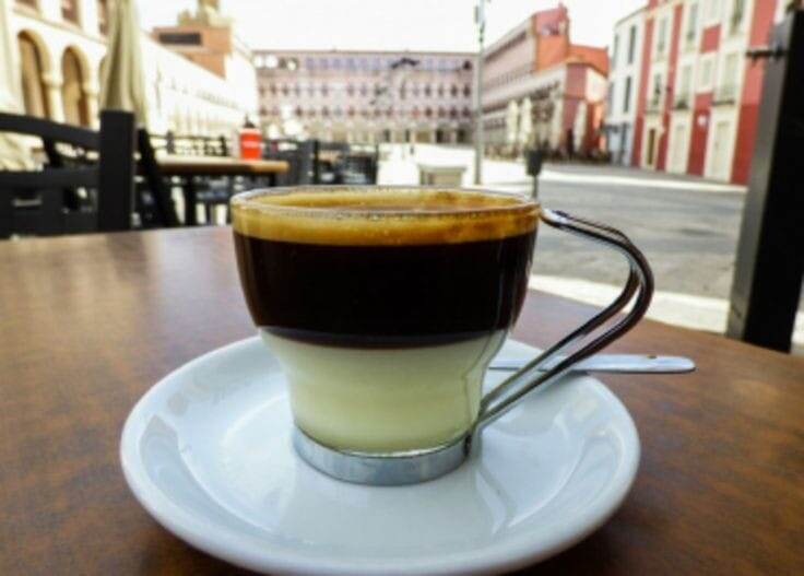 Фото из Pinterest Кофе "bombon" в Испании