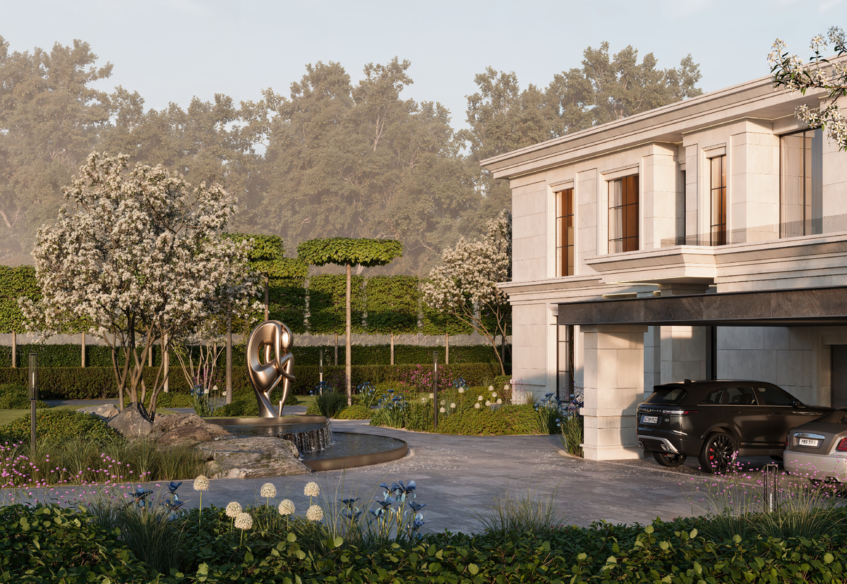 Визуализация парадной входной зоны