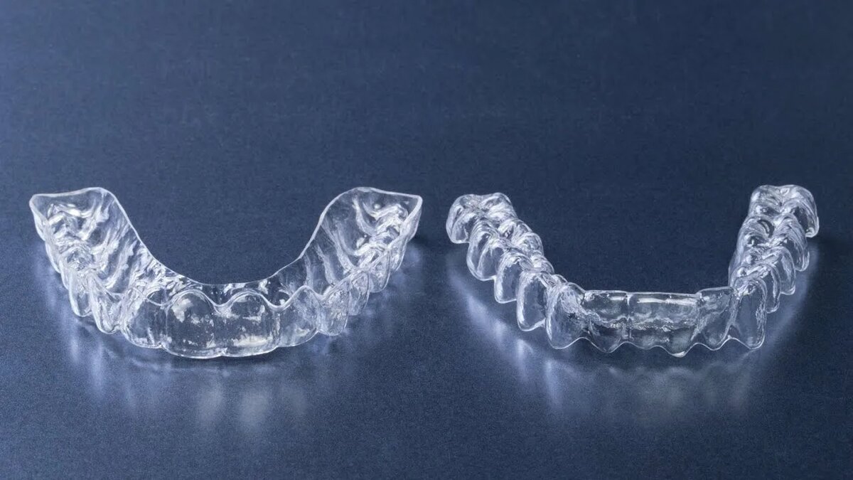 Капа на верхнюю и нижнюю челюсть