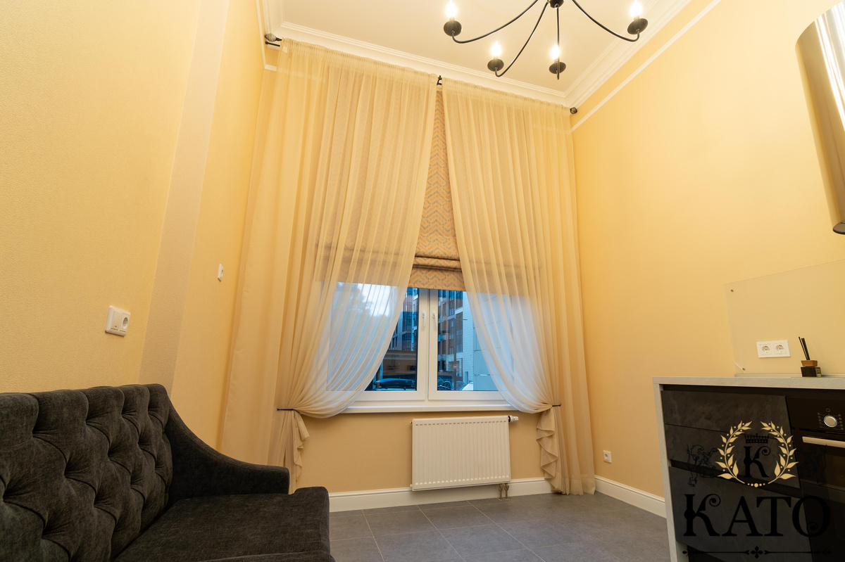 Комбинированные римские шторы