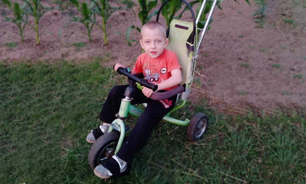 Даня Лапин, подопечный фонда «Алёша»