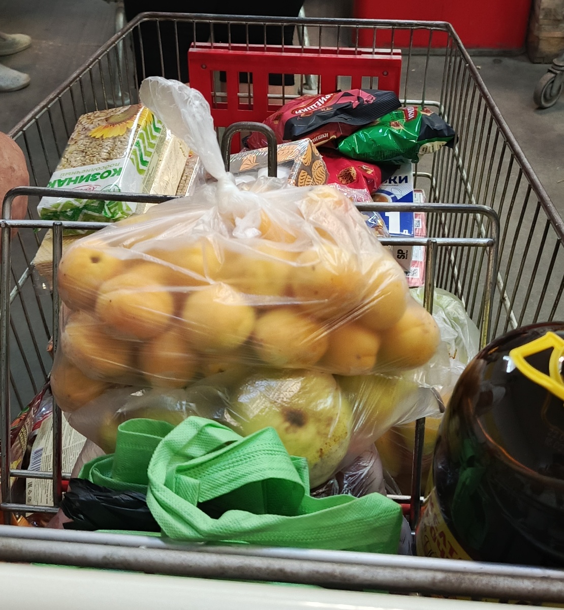 Это моя тележка