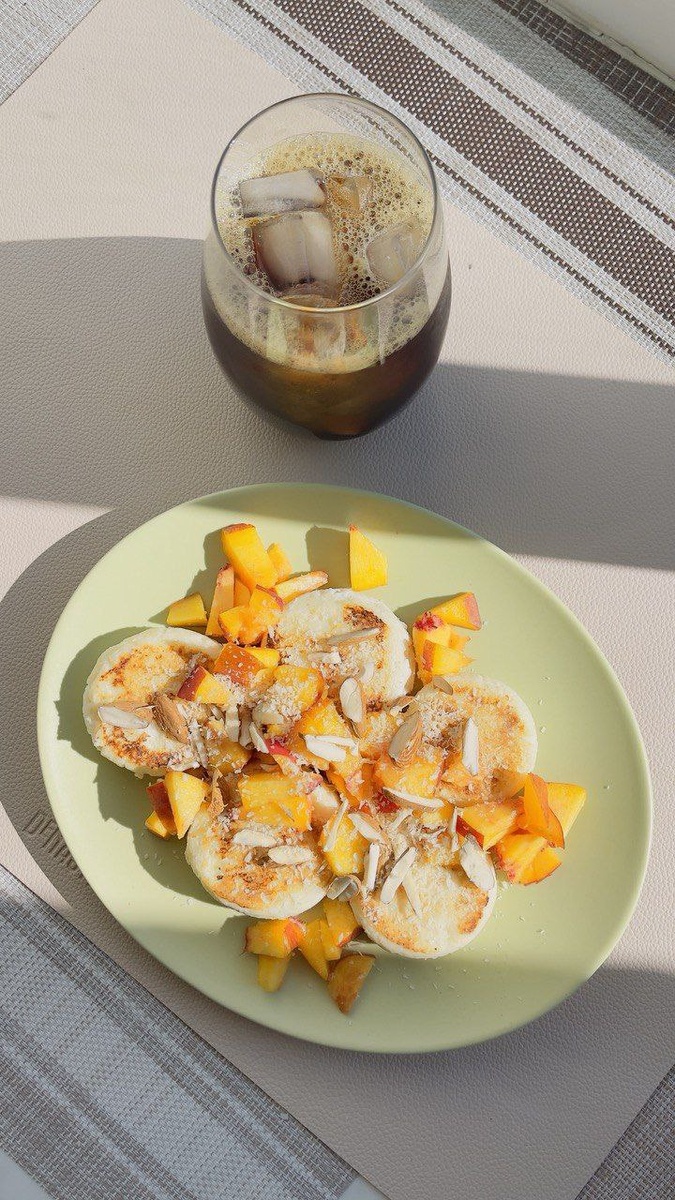 Мой ежедневный завтрак на похудении