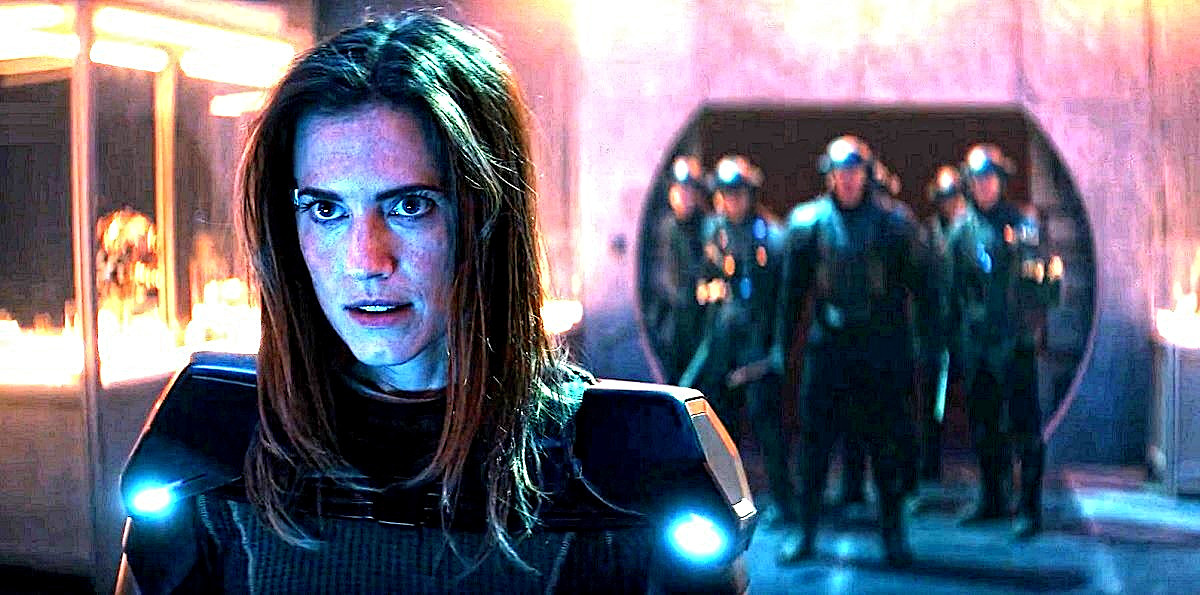 Художник Б. Гримм-Мнемоник. "Белоснежка и семь гномов. Киберпанк-версия". Монитор, импланты, строчки кода