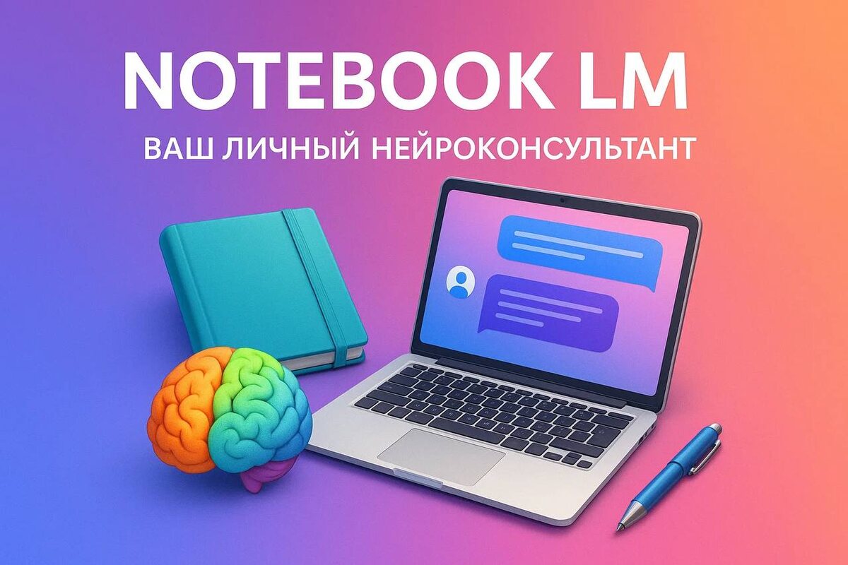 Notebook LM — нейросеть, которая делает конспект за тебя — из любого видео, документа или файла