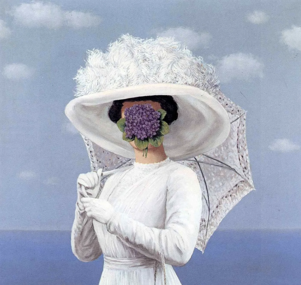 /The great war, René Magritte, фрагмент/