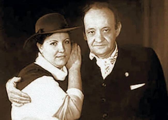 Лев Перфилов с женой Верой