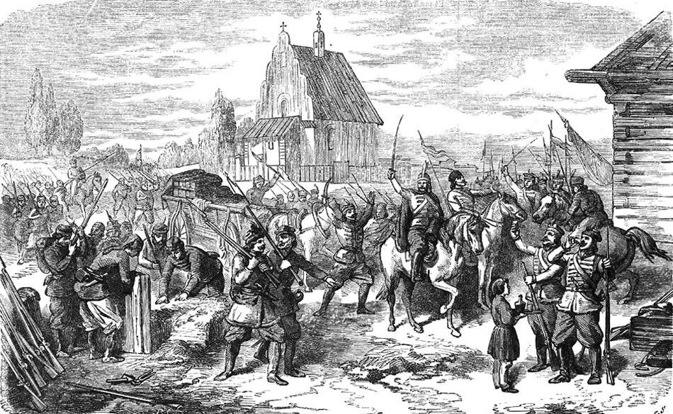 Польское восстание.