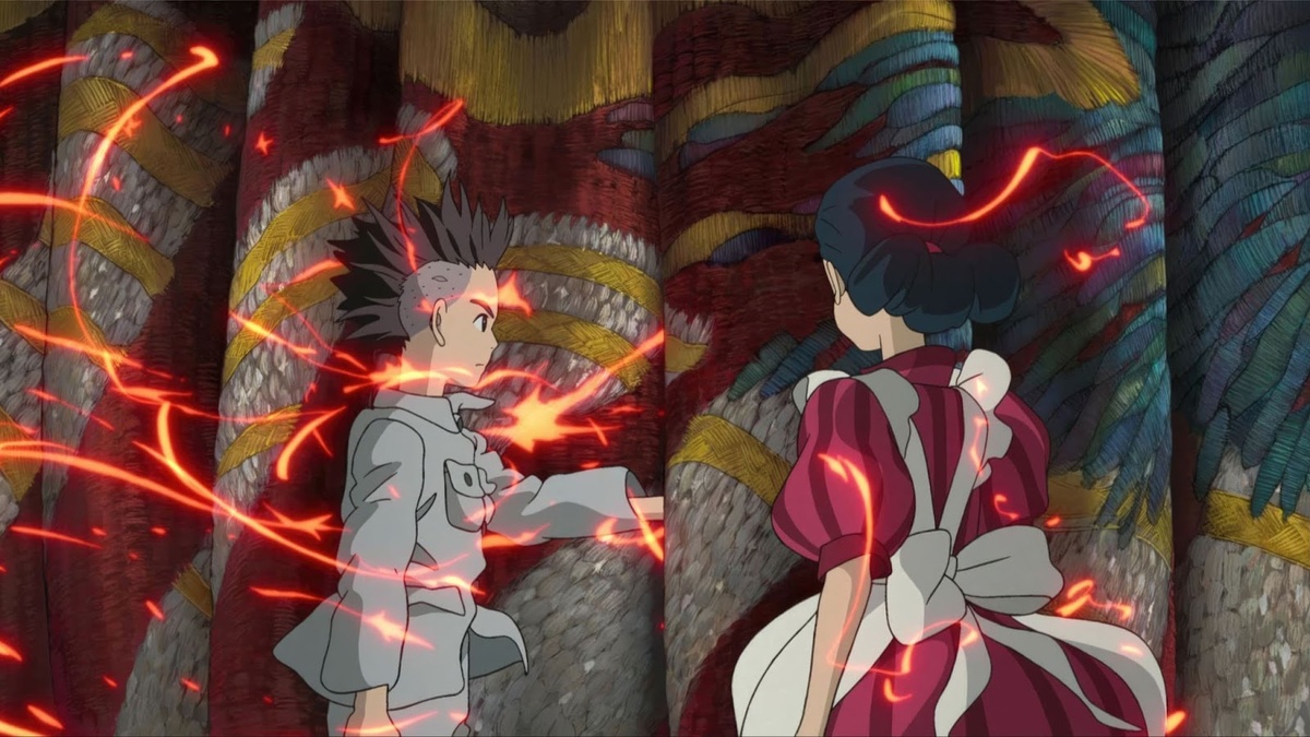 Кадр из мультфильма «Мальчик и птица»