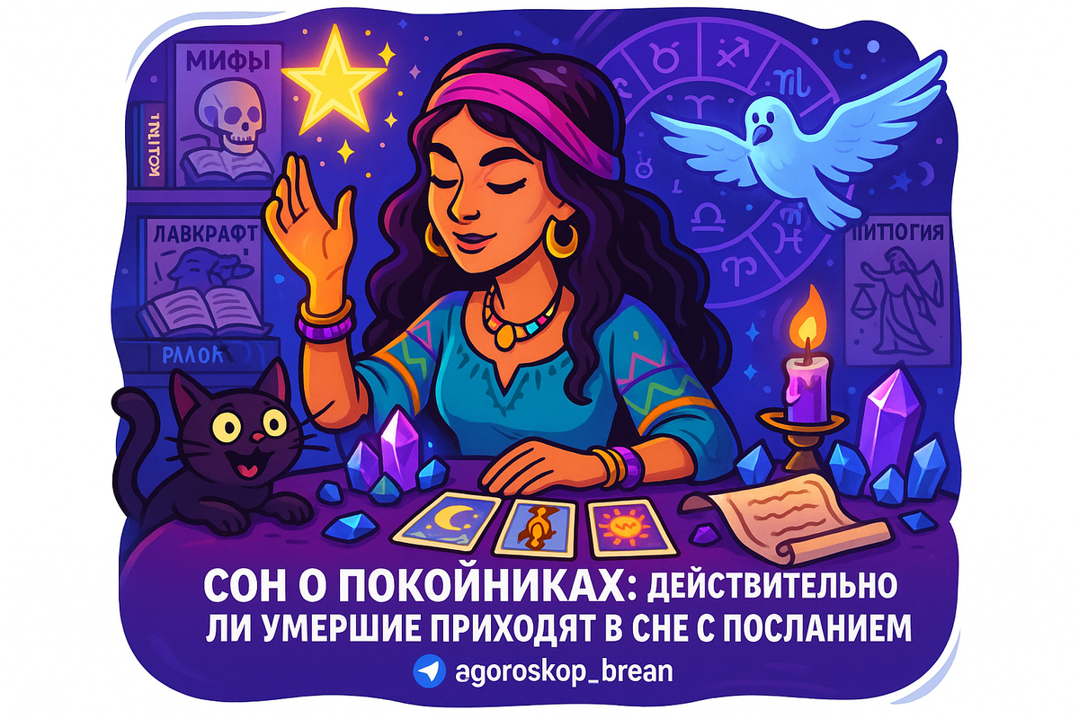    Сны о покойниках как каналы передачи любви и недосказанности между мирами Мария