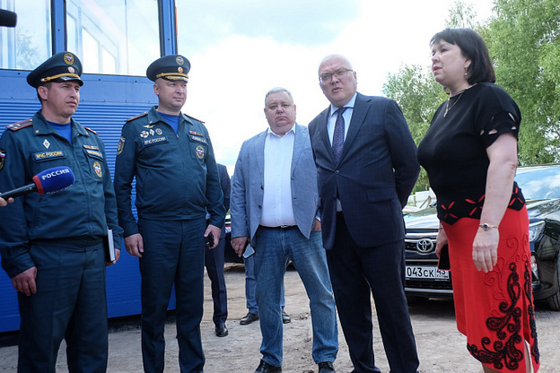    В Слободском на 73% построили пожарную часть