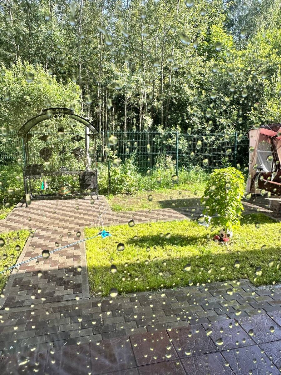 Вид из окна дома