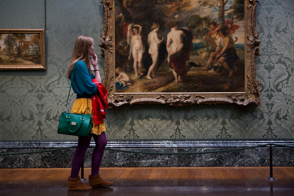 Такую картину он увидел в Национальной галерее английской столицы в 2015 году