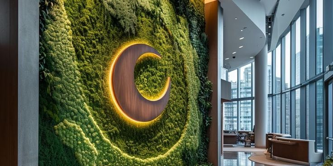 Живые обои из мха: будущее или реальность?