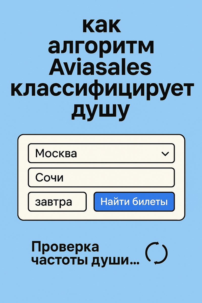 Классификация души алгоритмами Aviasales
