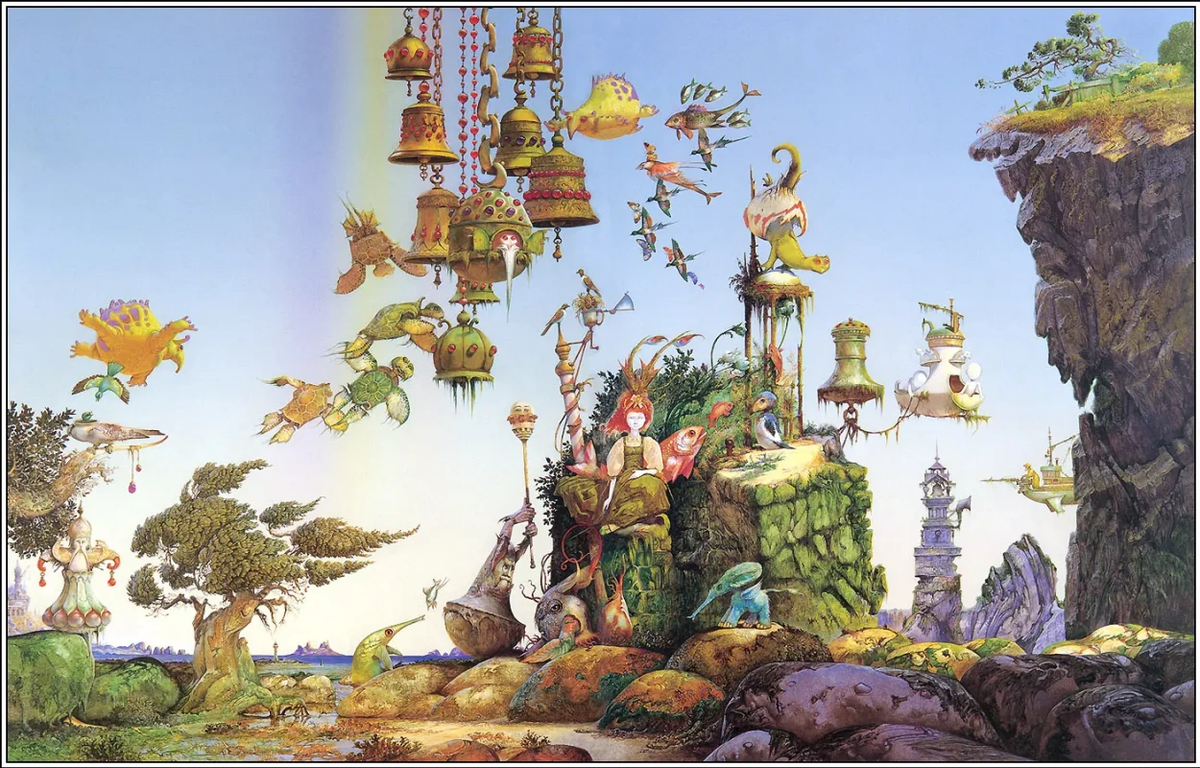 Художник Патрик Джеймс Вудрофф