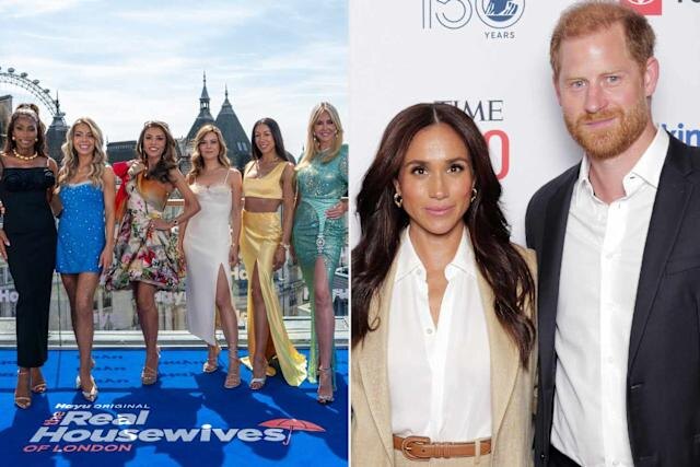 Принца Гарри и Меган Маркл жестко высмеяли в новом телешоу "Настоящие домохозяйки Лондона" 