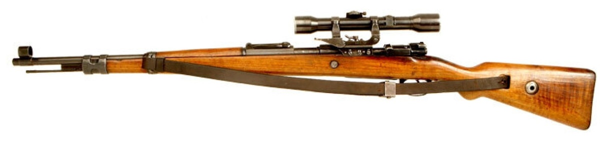 Винтовка 98k с прицелом Zf.39.