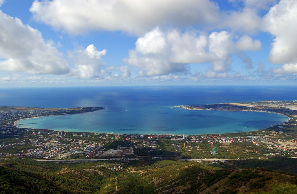 вид с канатной дороги, фото с сайта сафари-парка