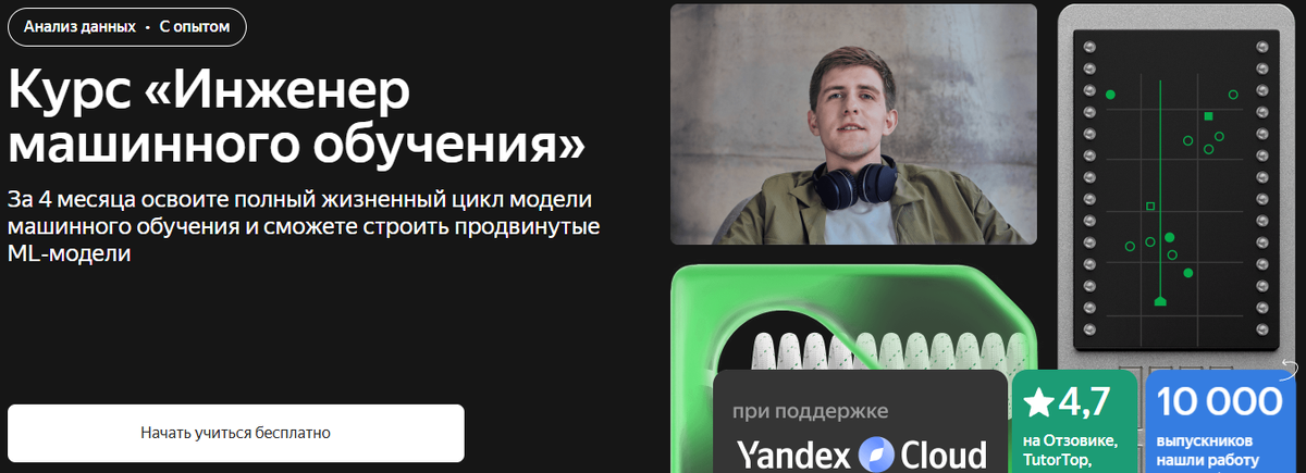 Обзор курса «Инженер машинного обучения» от Яндекс Практикума + Отзывы