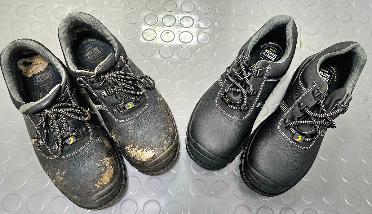 Справа новенькие, слева - 7-месячного использования. (Источник: архив автора)