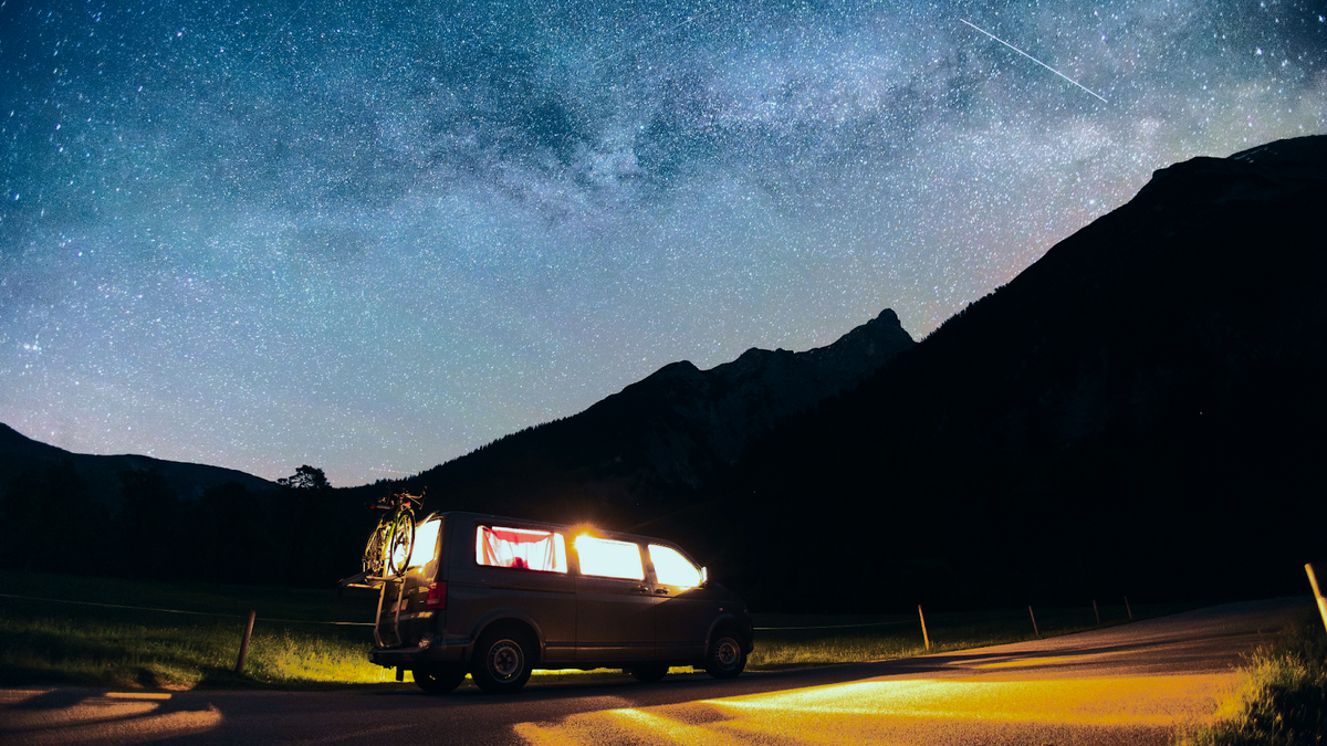 Фото звездного неба в августе