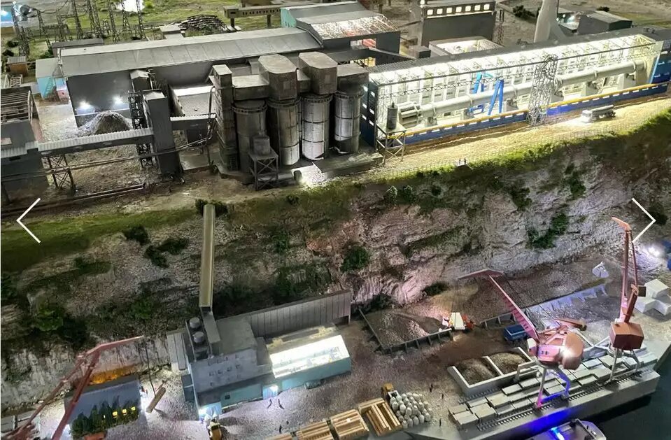 Изготовим макет завода на заказ