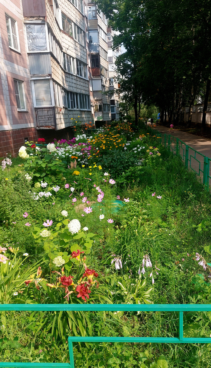 Выражение "маленький садик" сюда не подходит, ведь это настоящий сад-оазис в нашем городе