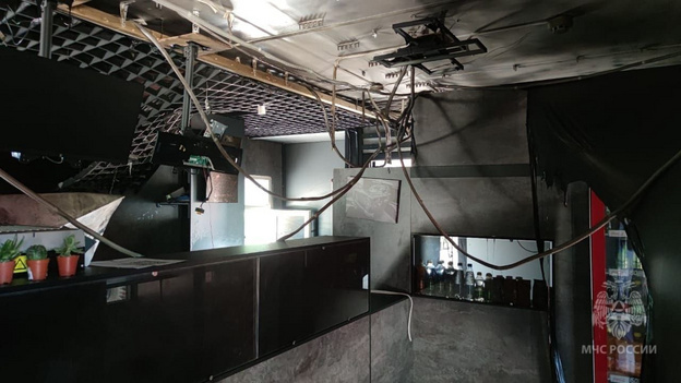    В Вятских Полянах мужчина получил ожоги при попытке спасти кафе от пожара