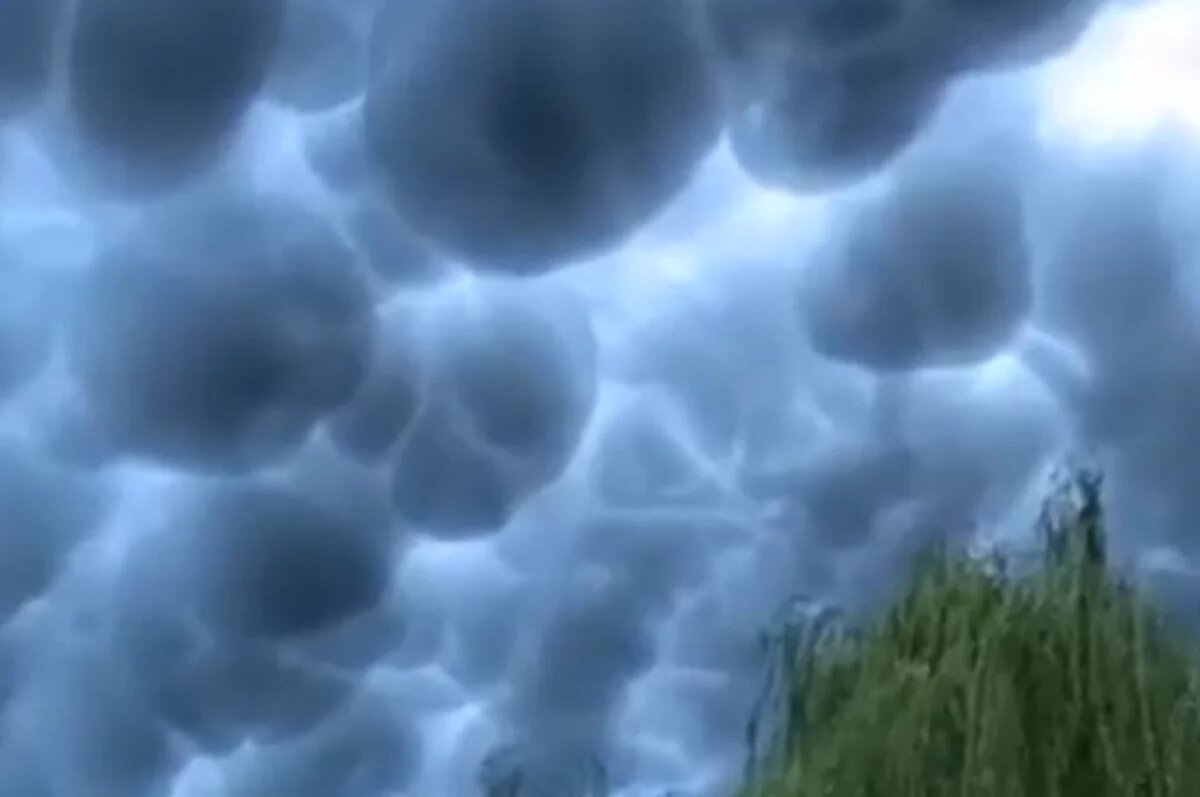    Позднякова объяснила происхождение редких облаков мамматусов над Москвой