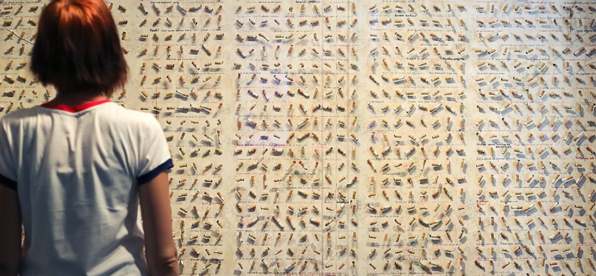  4 213 окурков Фюсун