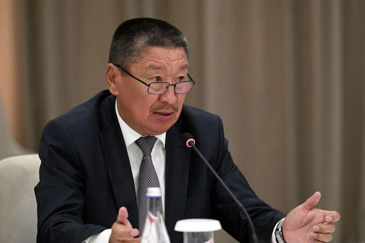    Бактыбек Бекболотов - Секретарь Совета безопасности Кыргызской Республики.   
источник фото: пресс-служба Парламентской Ассамблеи ОДКБ.