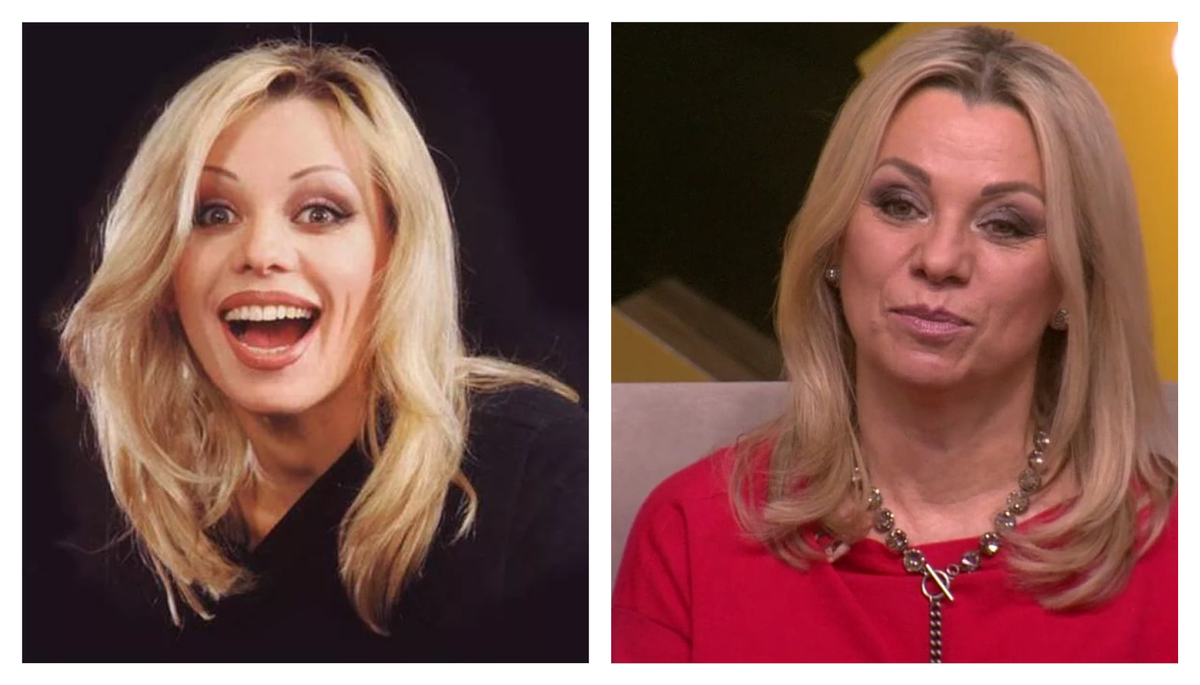 Ирина в 90-е и сейчас.