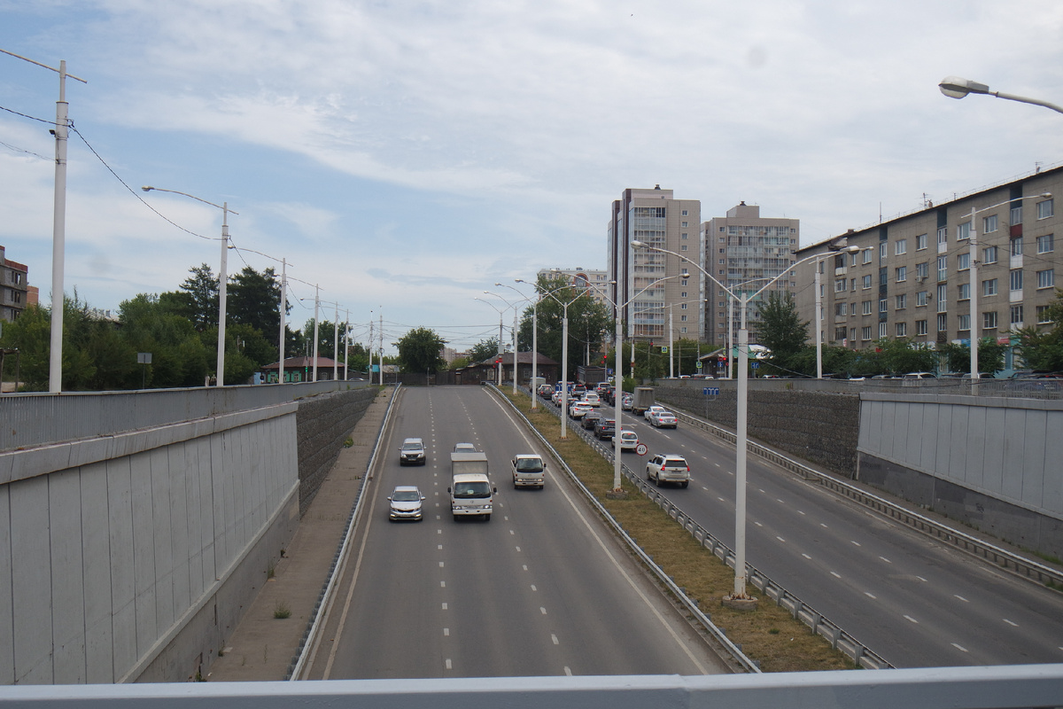 улица Пискунова в необычной своей части - на контрасте!