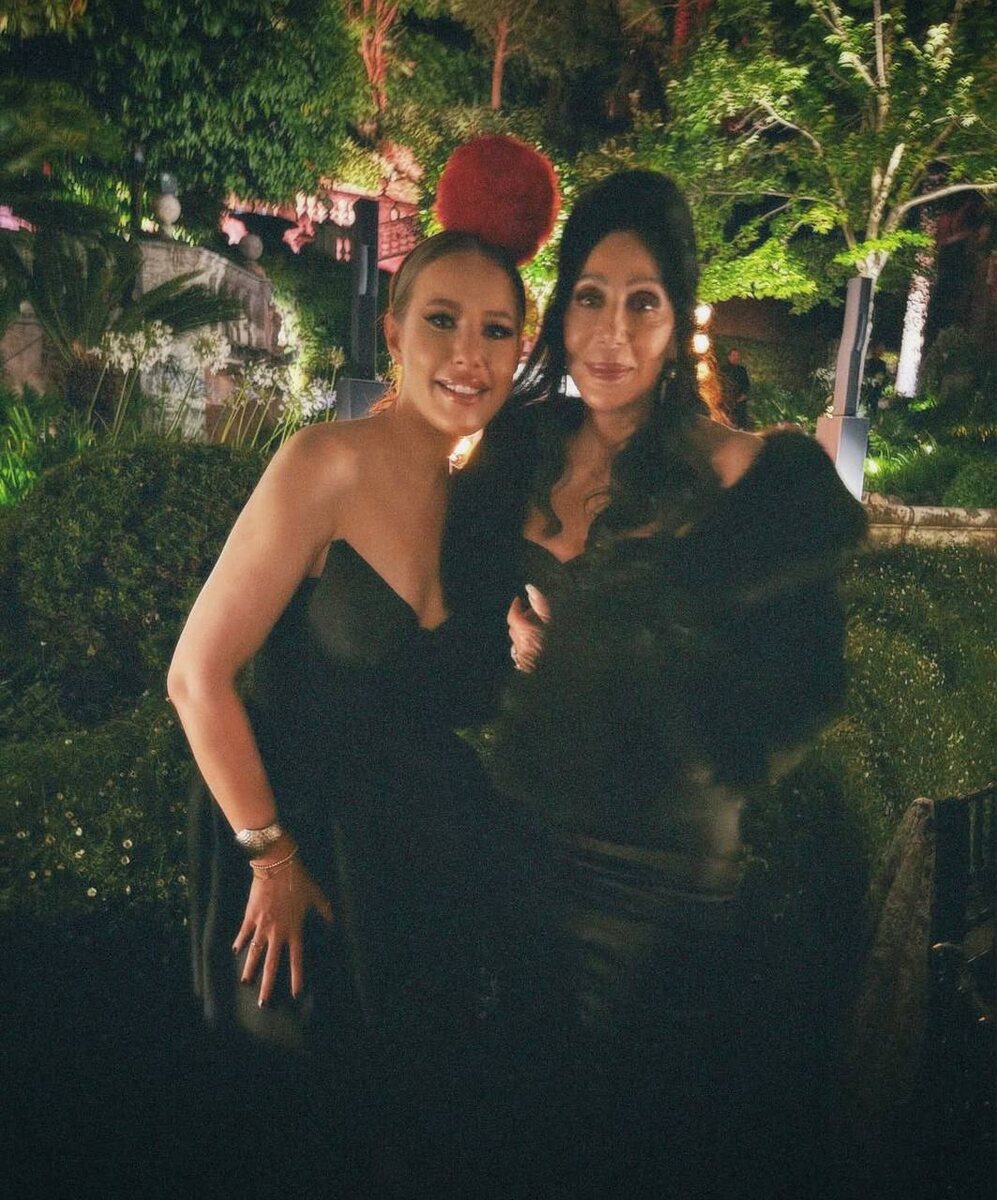 Ксения Собчак с певицей Шер в Риме. Фото: соцсети @xenia_sobchak