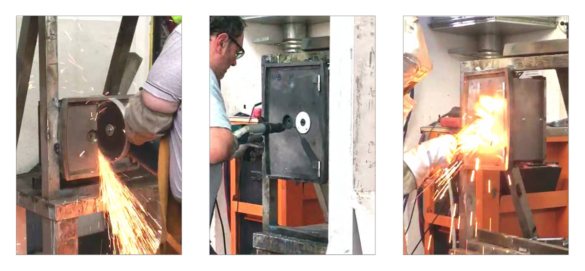 Испытания сейфов Bordogna на взломостойкость