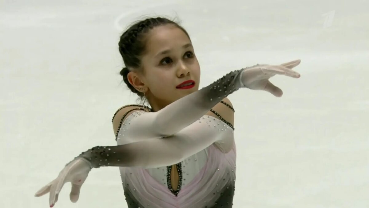 Надежда Понтелеенко. Фото: стоп-кадр прямого эфира "Первого канала".