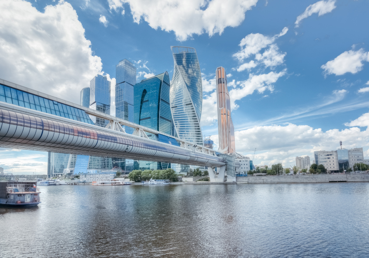 Вид на Москва-Сити