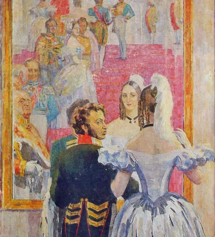 Александр и Натали на балу