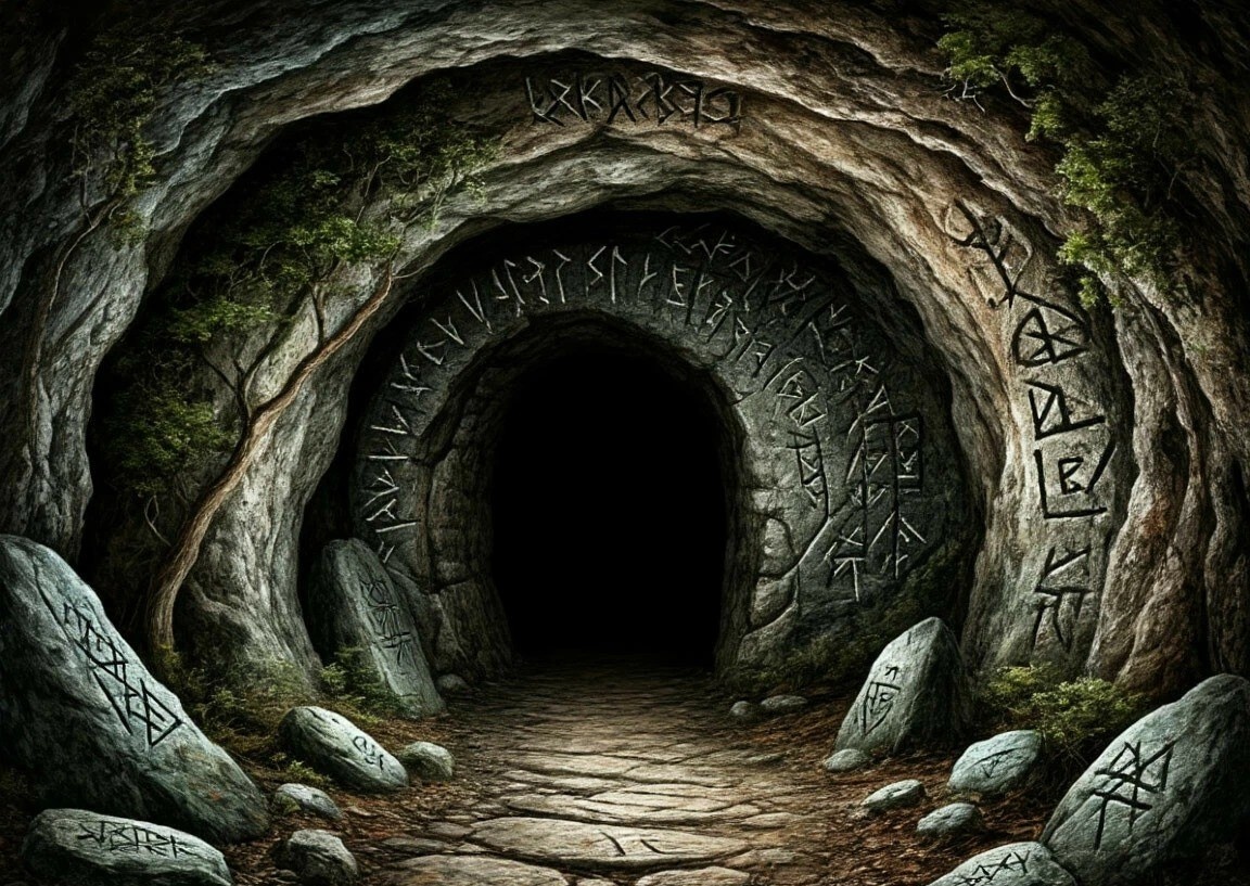 Пещера древних (Откуда она появилась и кто её создал? Никто не знает...)