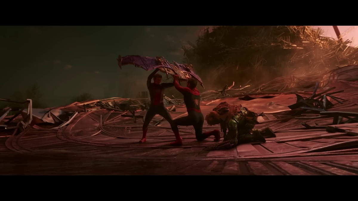 Пит чуть не убивает Гоблина