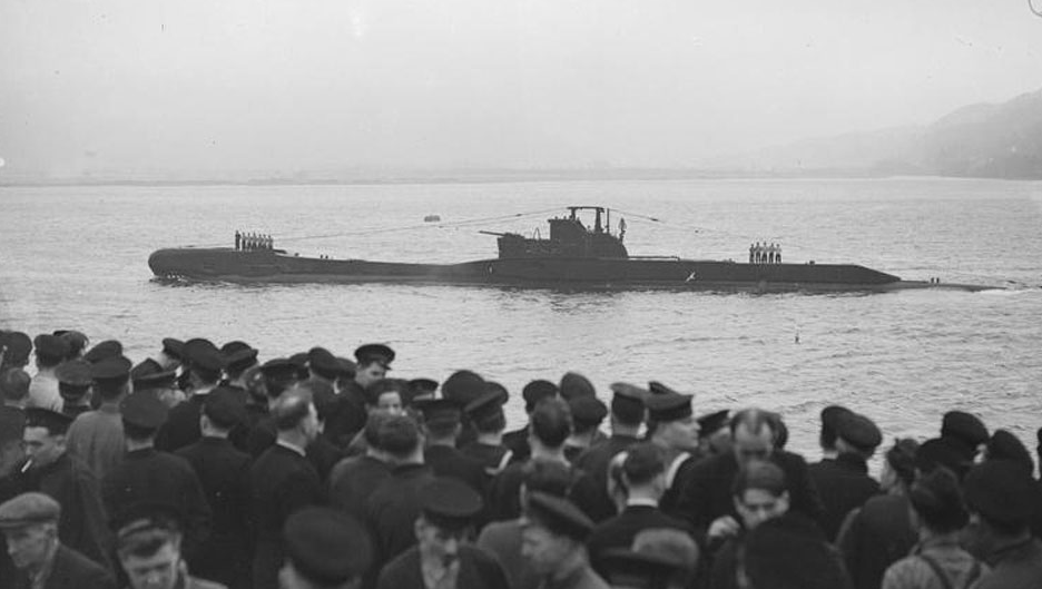 Британская подводная лодка "Трайдент"